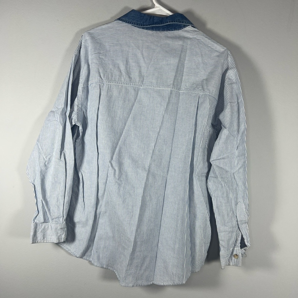 Vintage Nutcracker Striped Button Down Cat And Be… - image 4